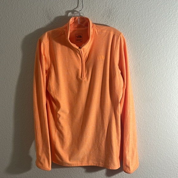 The North Face Pullover Cleese quarter zip hiking outdoors women’s Sz L Gorpcore - Picture 2 of 12